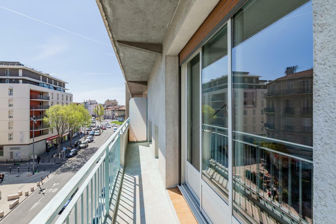 Teo Sud Les Balcons Du Nouveau Marseille, Lumineux, Spacieux Et Bien Equipe Екстер'єр фото